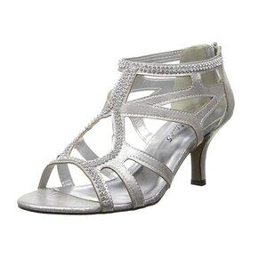 Easy Street Silver Dress Sandal
